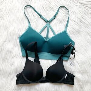 Nike Sports & Aerie Padded Bras, XS & 32A